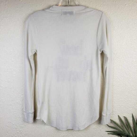 WILDFOX Couture How About Never Print Thermal Top size S - Picture 8 of 14